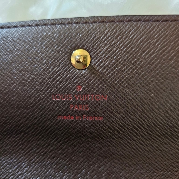Louis Vuitton Damier Ebene Brown Wallet - Picture 6 of 9